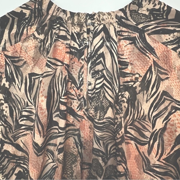 IRO Bardes Long Sleeve Peplum Blouse Size 42 XL - Picture 8 of 12